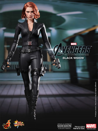 Illustration for article titled Avengers Action Figure Looks Just Like a Tiny Scarlett Johansson
